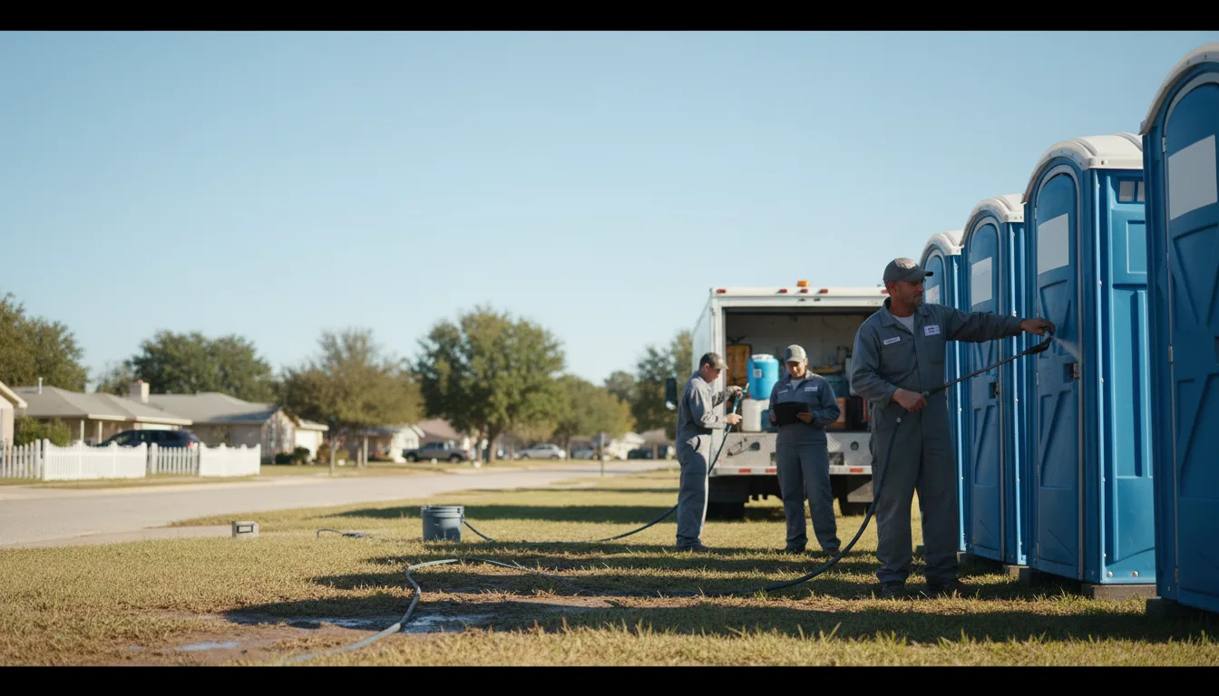 Long-Term Portable Toilet Rental in Winnebago, IL near me